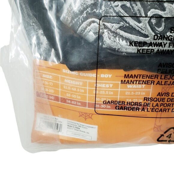 NWT‎ Boys' Armored Ninja Costume L (10-12) - Hyde and Eek! Boutique - Picture 4 of 6